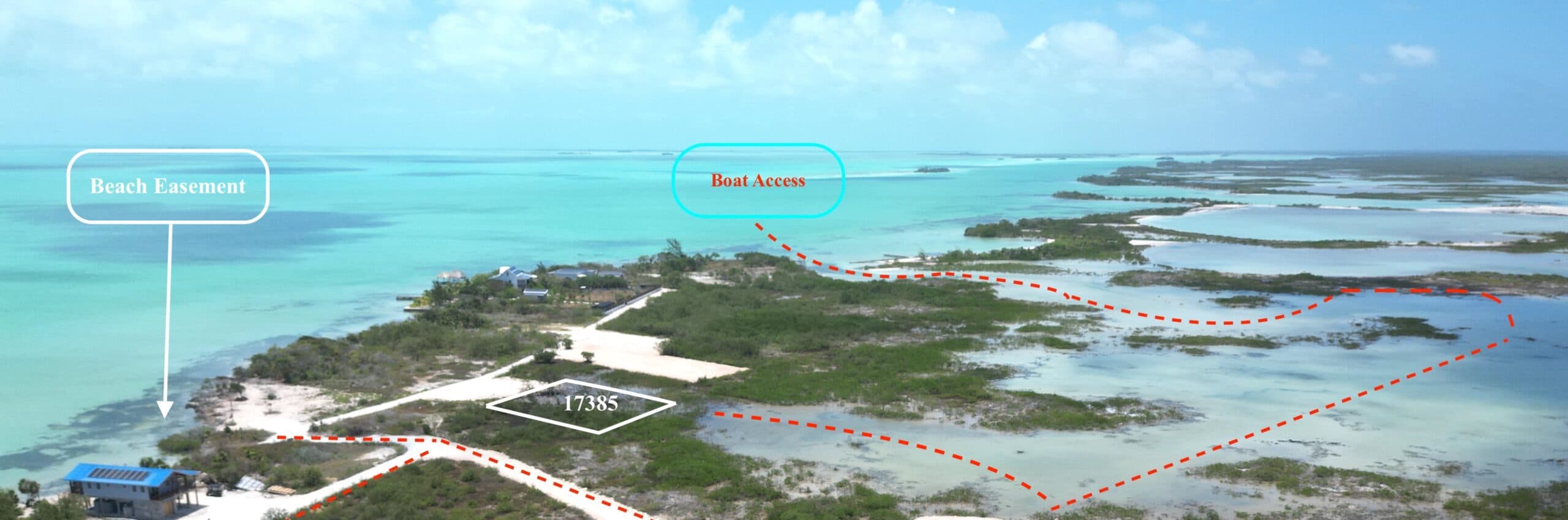 Lot North Bay Water Front View LOT 17385 @Secret Beach 3