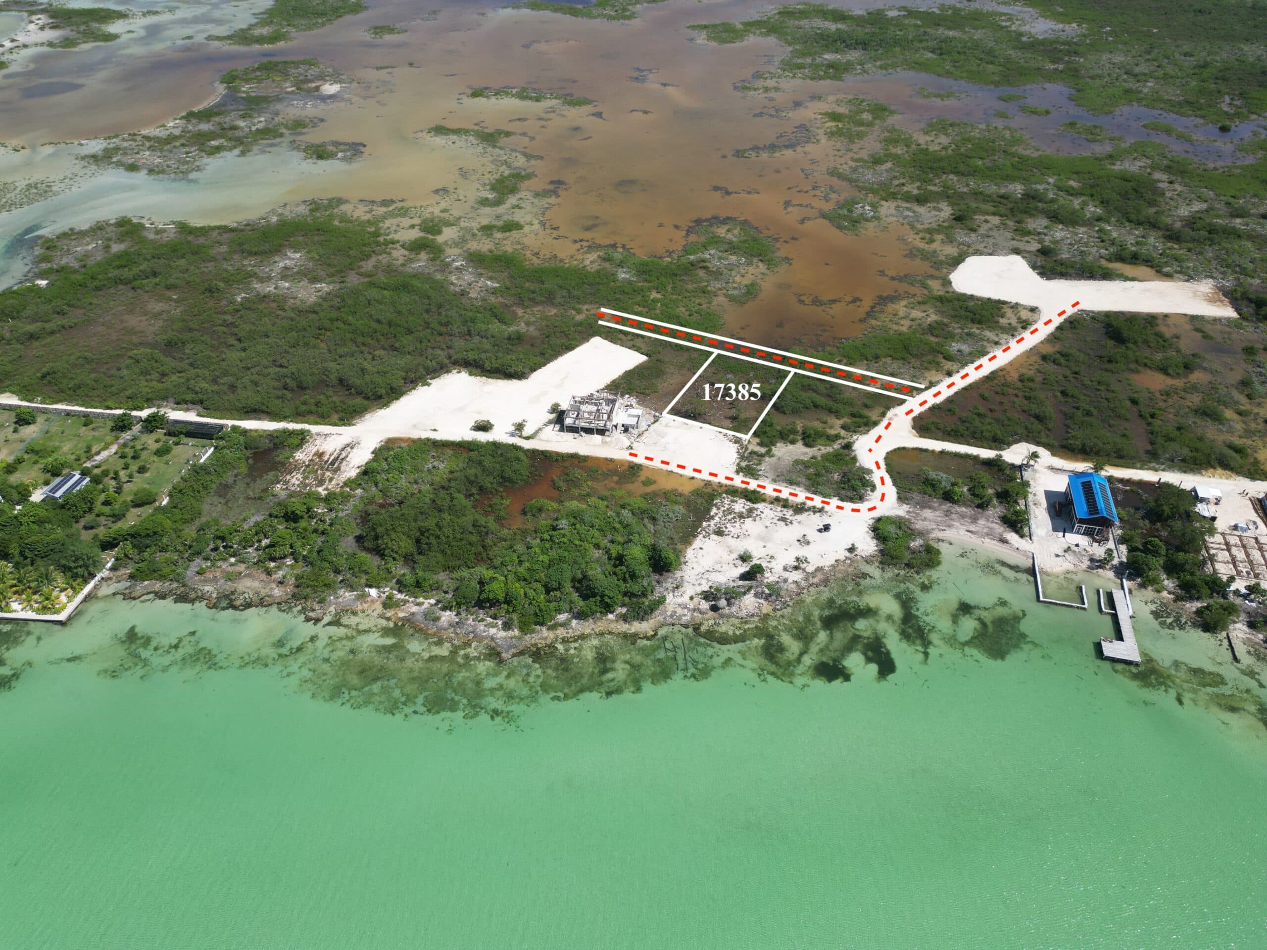 Lot North Bay Water Front View LOT 17385 @Secret Beach 4