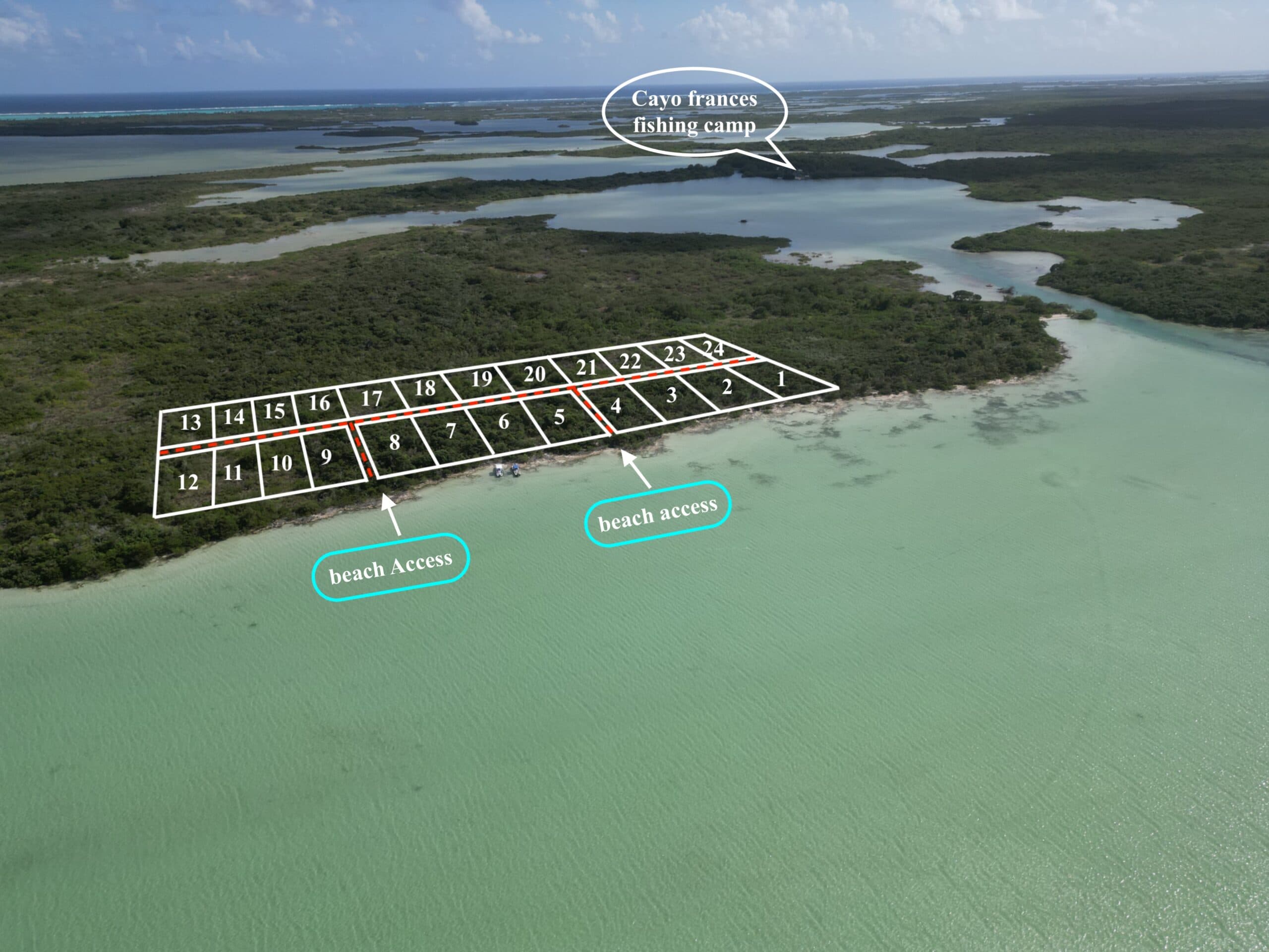 NEW SUBDIVISION NORTH OF SECRET BEACH