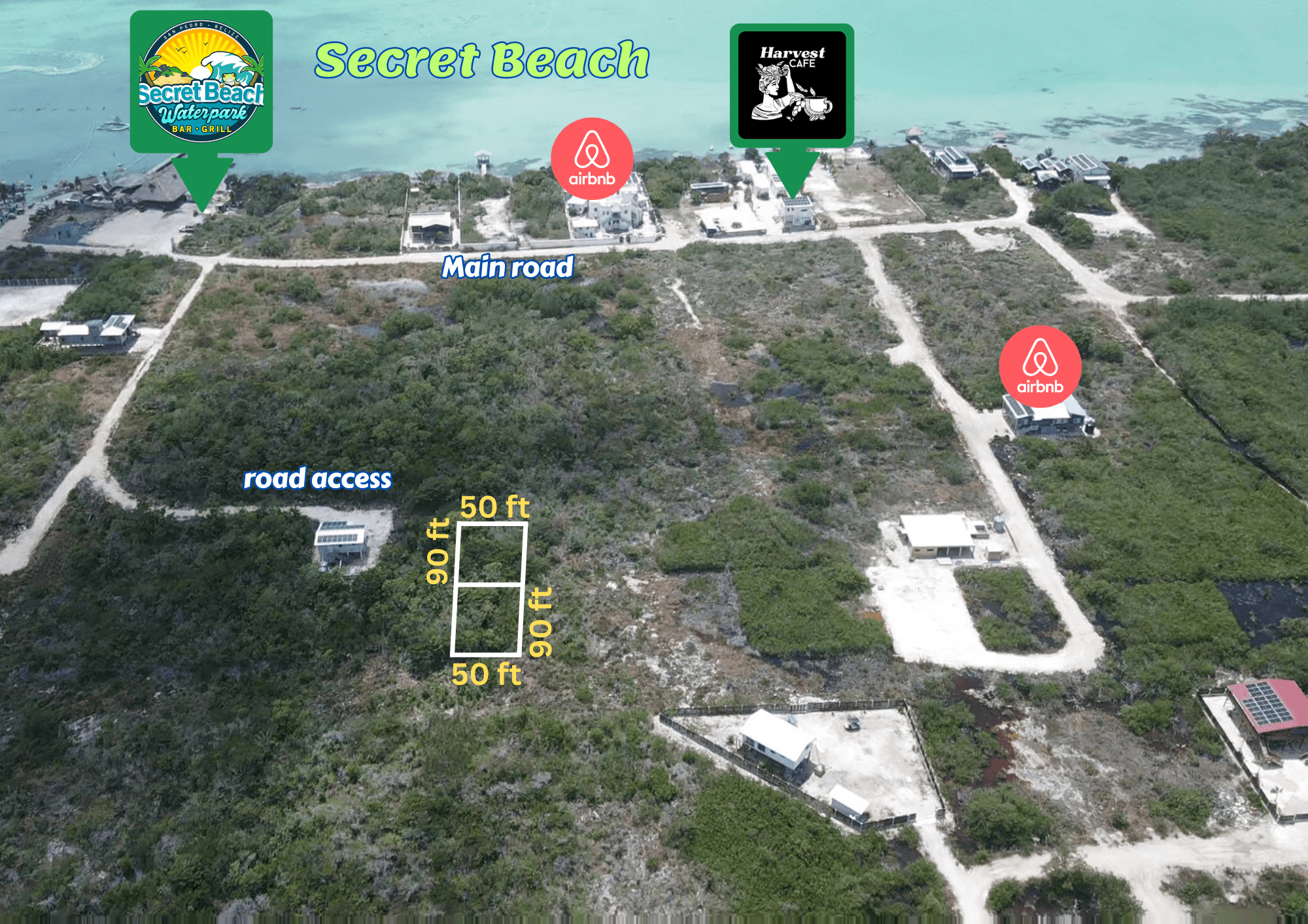 Double lot in Sercet Beach 2