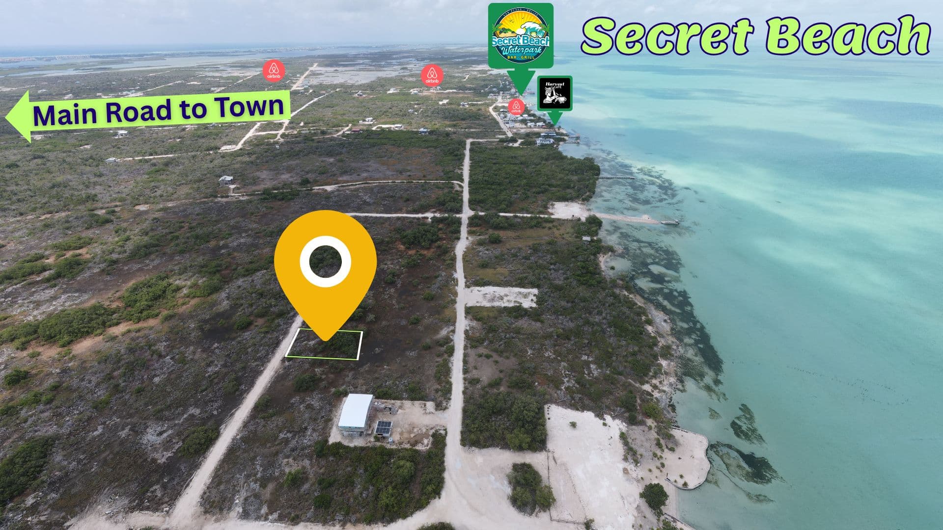 Property North Bay Secret Beach with road access 2