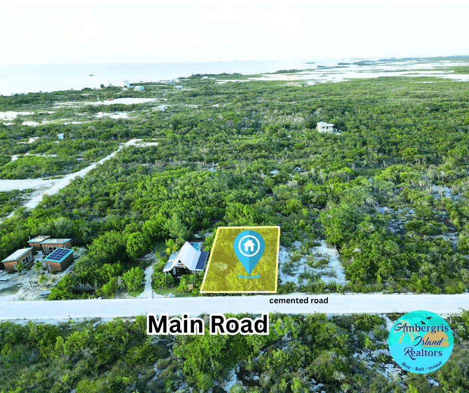 2 mins away from the beach, main road lot