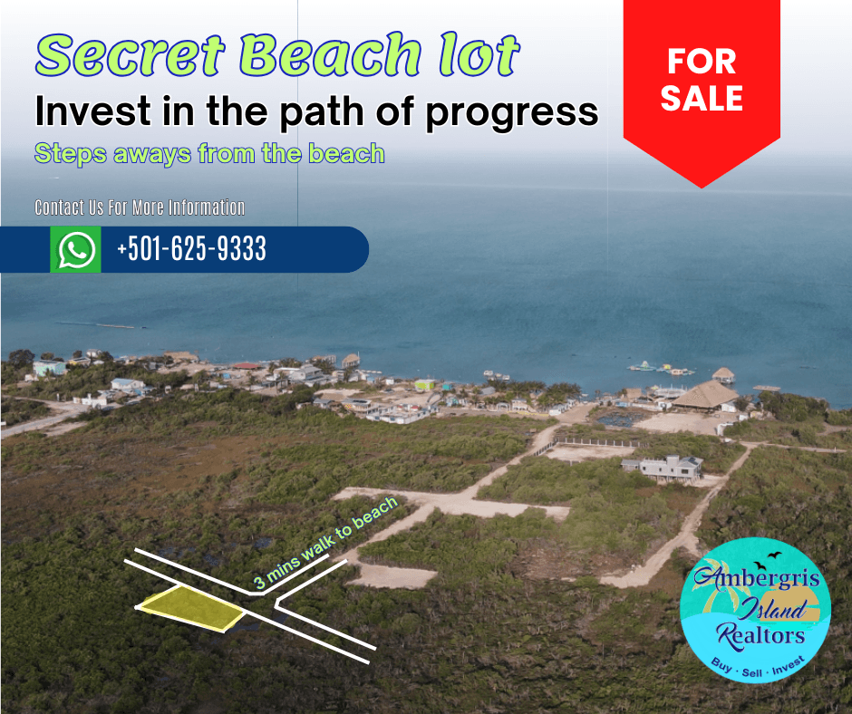 Property for sale in Belize at Secret Beach 2
