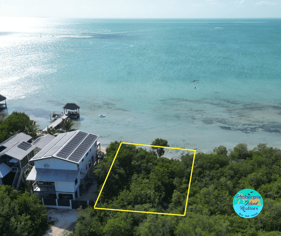 Beach front for sale in Belize secret beach 4