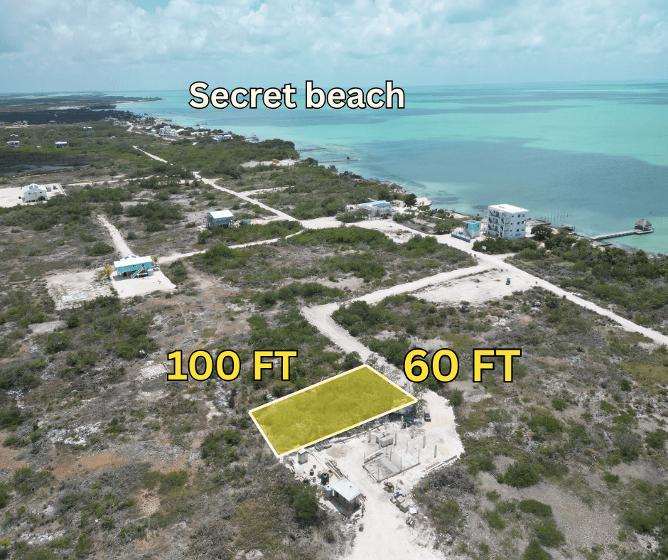 Real estate in Belize at San Pedro or Secret Beach 3