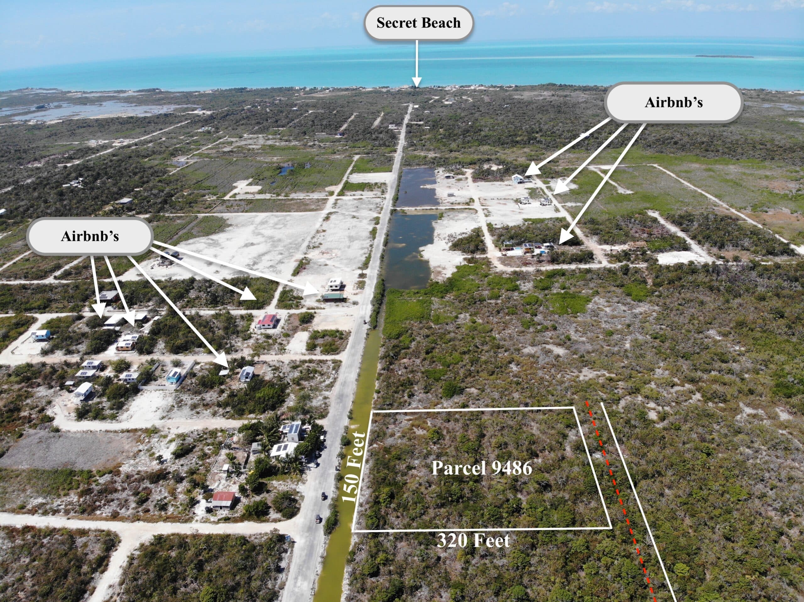 1 Acre commercial lot on the main road to Secret Beach 2