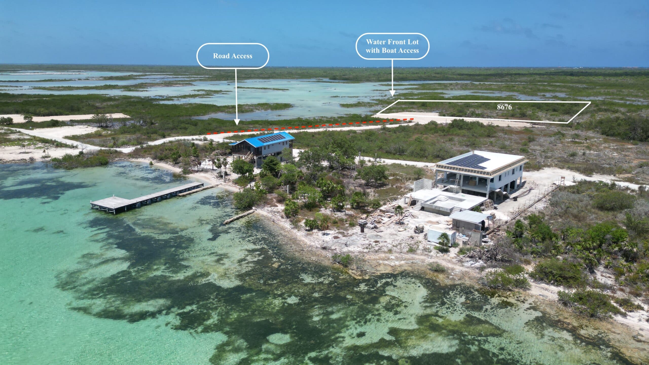 waterfront lot north bay secret beach