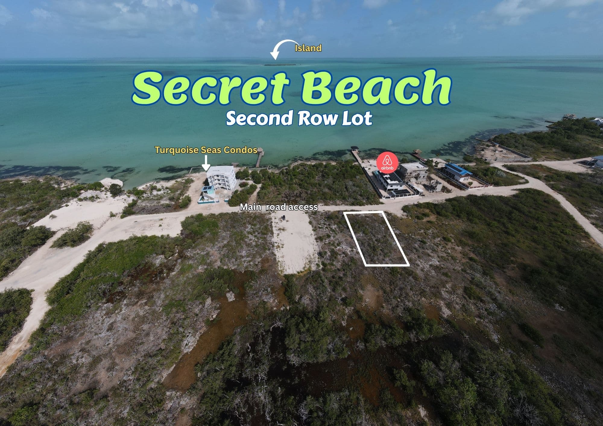 Third Row Lot Steps Away From The Beach