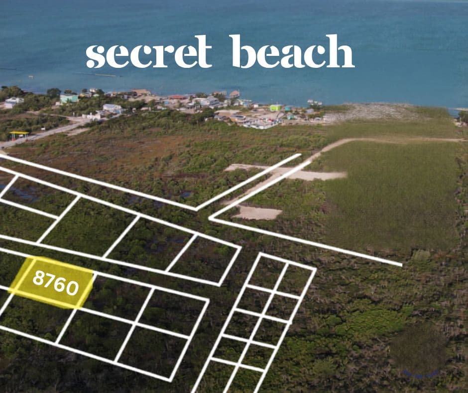 Real Estate in Belize in Secret Beach