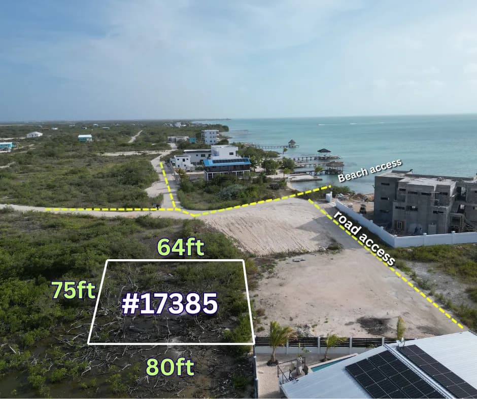 Secret beach property for sale in Belize 3